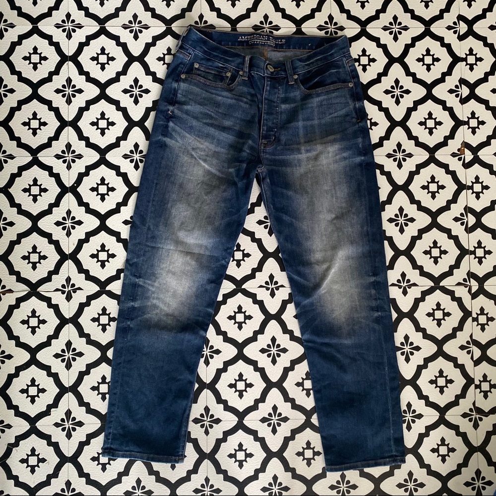 American Eagle Tomboy Super Stretchy Straight Leg